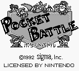 Pocket Battle (Japan) Title Screen